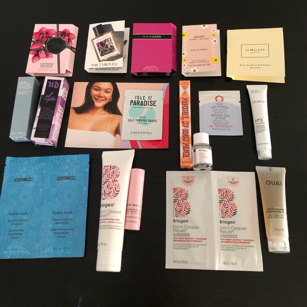 Huge Sephora samples/deluxe samples bundle